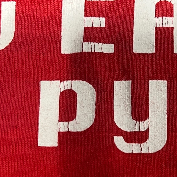 Vintage Single Stitch Easton Pennsylvania Red Short Sleeve Tshirt - Picture 5 of 6